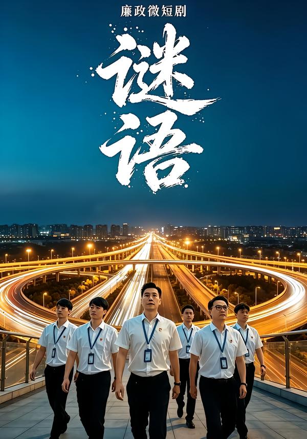 廉政微短剧：谜语封面图